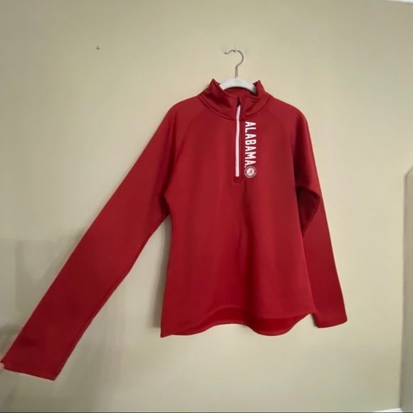 Alabama Crimson Tide Quarter Zip Pullover Sweater - Picture 4 of 13